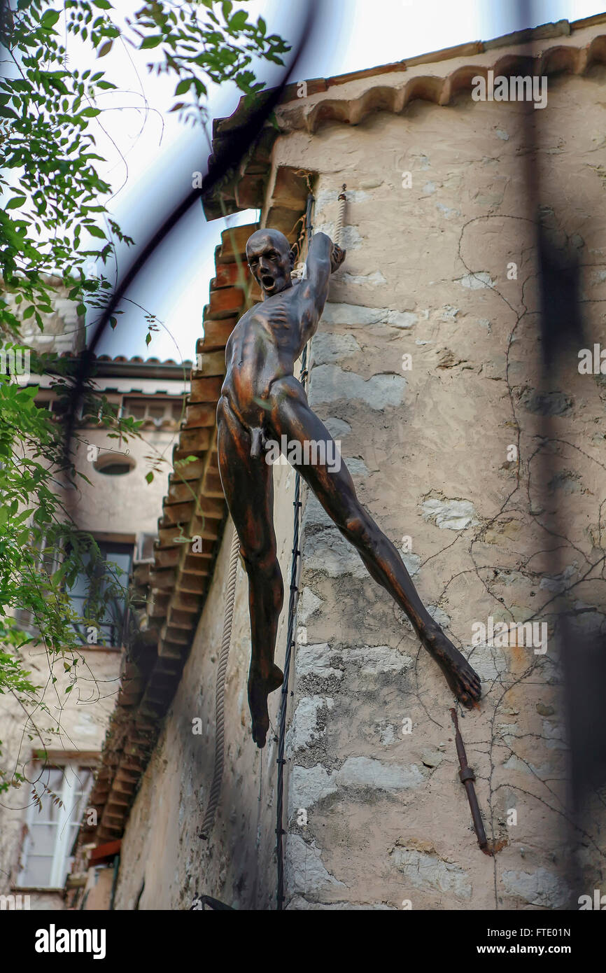 Saint-Paul de Vence, Provence-Alpes-Côte d'Azur, le sud de la France, France, Europe Banque D'Images