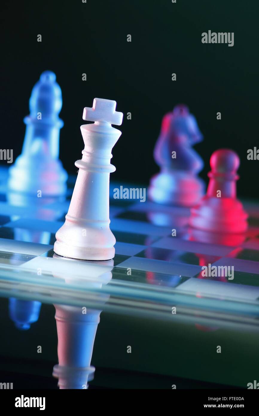 Jeu d'échecs Banque D'Images