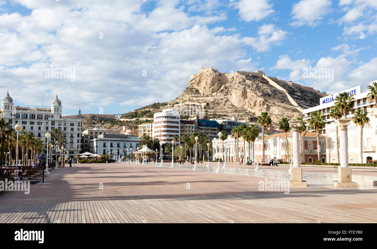 Alicante, Espagne 28 Mars, 2016. Banque D'Images