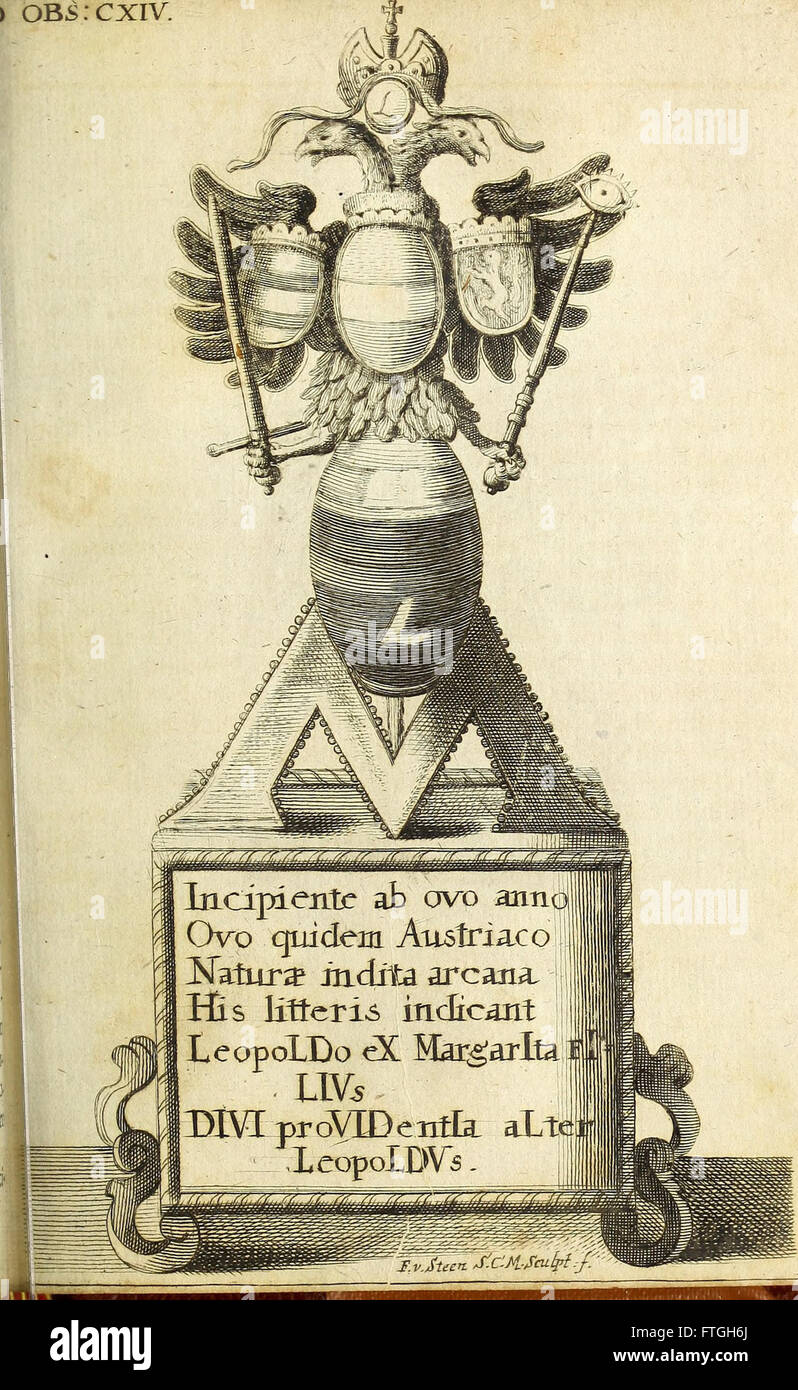 Miscellanea Curiosa Medico-Physica Academiae Naturae Curiosorum (1670) Banque D'Images