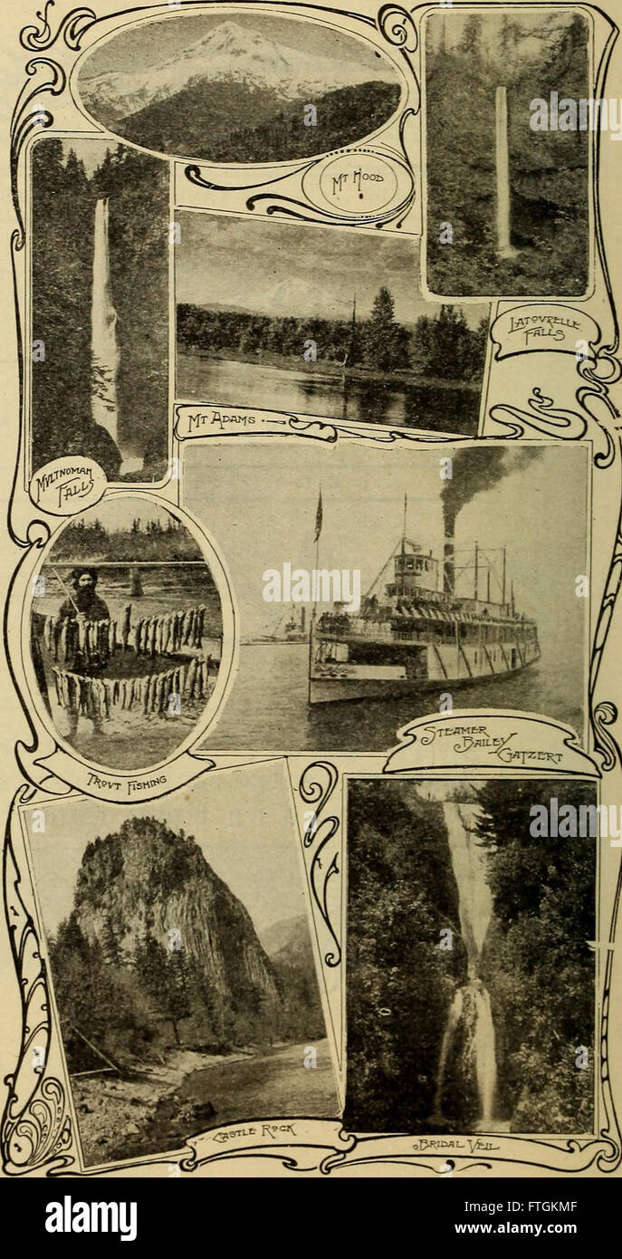 Guide officiel de l'exposition du centenaire de Lewis et Clark, Portland, Oregon, du 1er juin au 15 octobre 1905 (1905) Banque D'Images