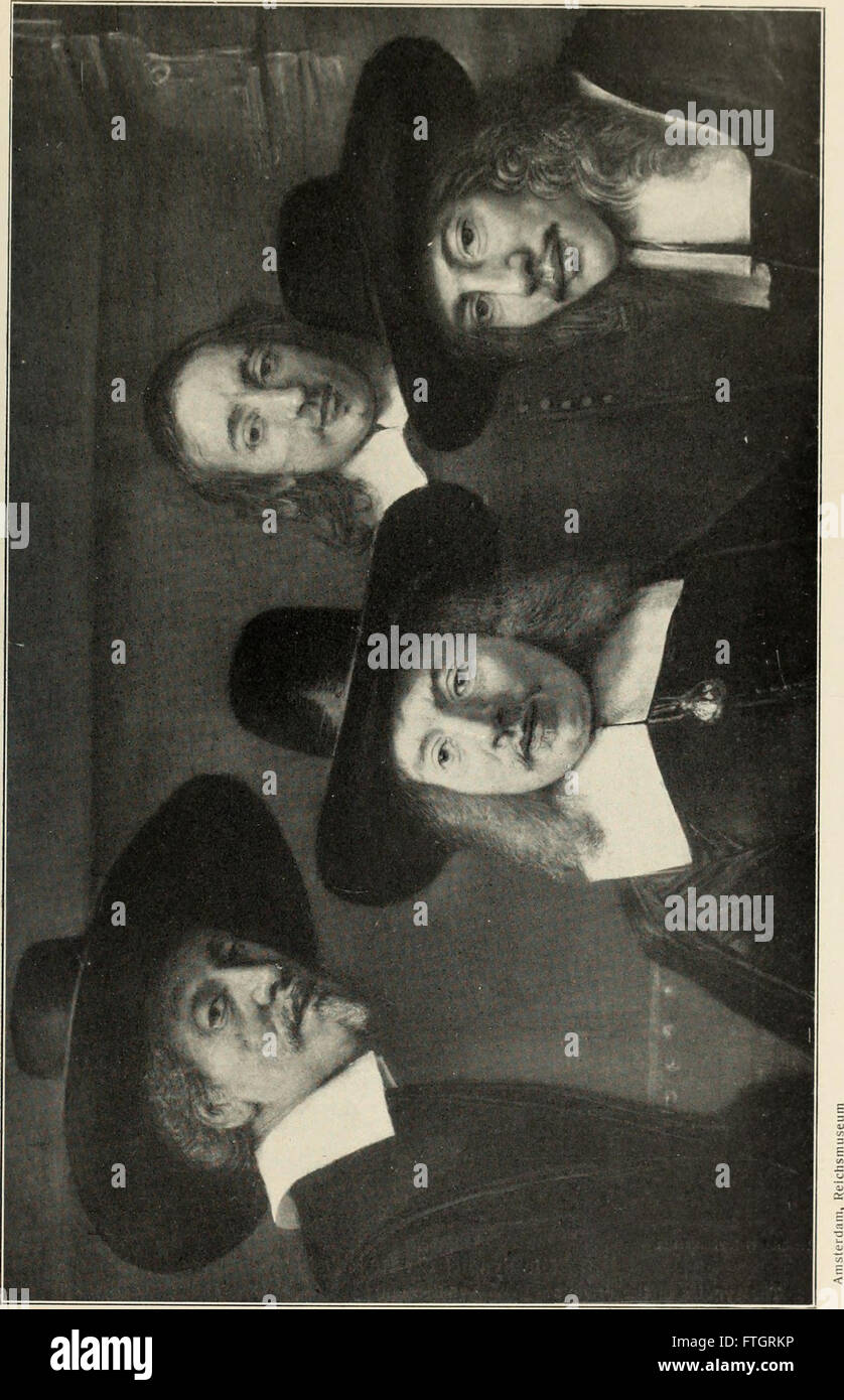 'Rembrandt ; des Meisters Gemälde in 643 Abbildungen' (1909) présente 643 reproductions de peintures du maître hollandais Rembrandt, fournissant une vaste collection visuelle de ses œuvres. Banque D'Images