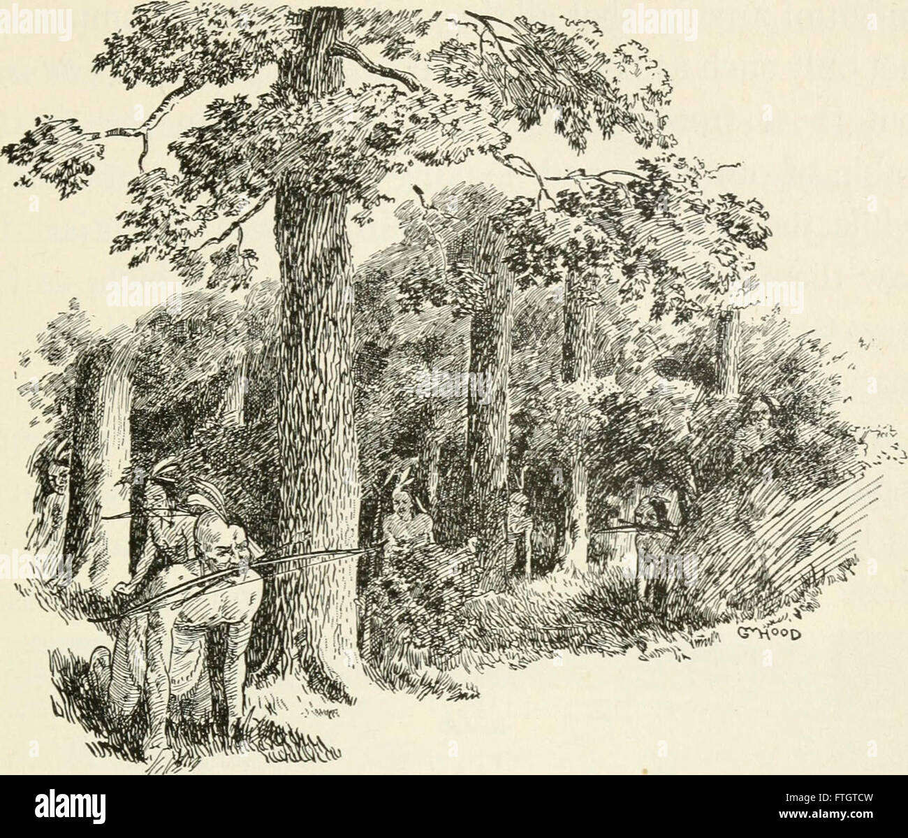 Richard of Jamestown (1910) raconte le récit fictif des premiers colons de la colonie de Virginie, en se concentrant sur les défis et les triomphes de la fondation de la colonie. Banque D'Images