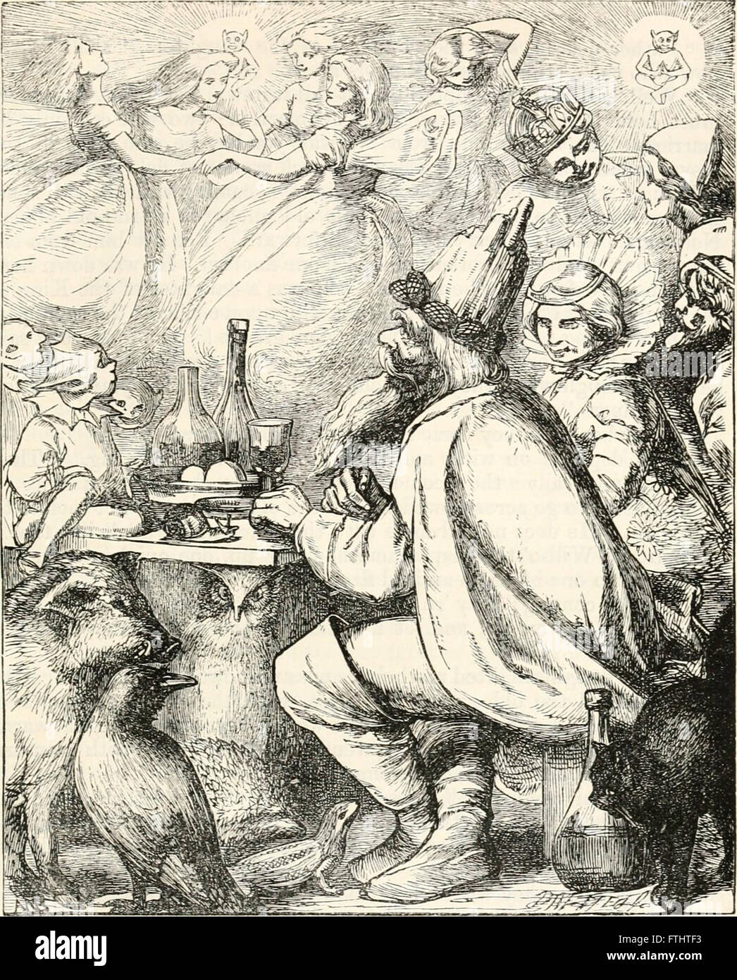 « Stories for the Household » (1889) présente une collection d'histoires familiales conçues pour divertir et éduquer les lecteurs de tous âges. Banque D'Images
