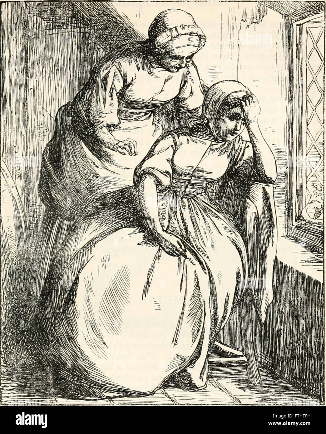 Une collection de nouvelles et de contes moraux destinés à la lecture en famille et au divertissement domestique. Banque D'Images