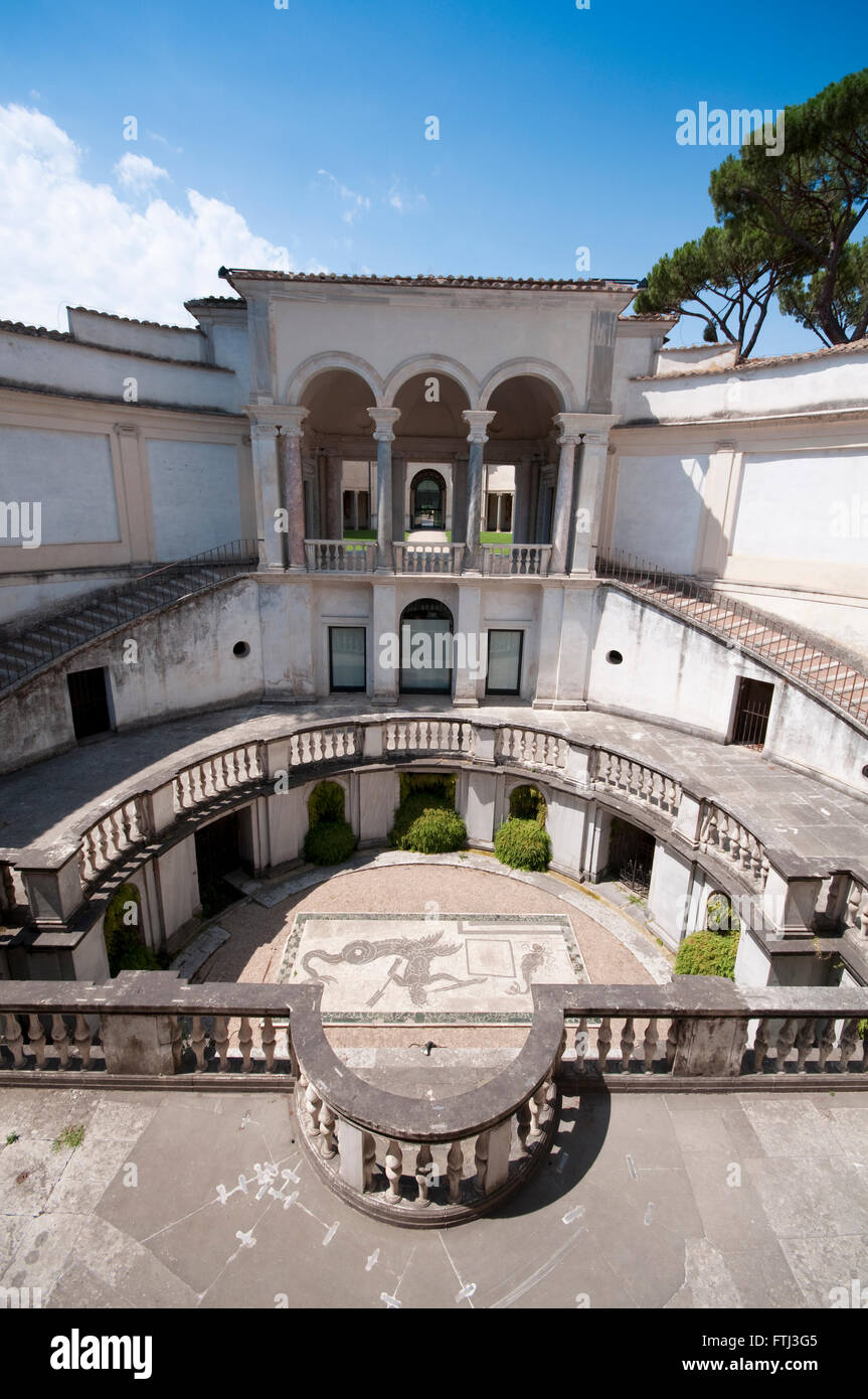 L'Italie, Lazio, Rome, Villa Giulia, le musée étrusque Banque D'Images