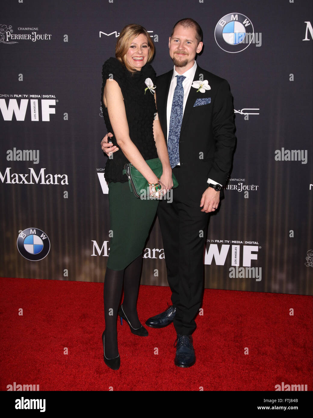 9Th Annual Women in Film Pre-Oscar cocktail au coucher du soleil  + Hyde Cuisine Cocktails - Arrivées avec amour : Larson, Eva Von Bahr Où : Los Angeles, California, United States Quand : 26 Oct 2016 Banque D'Images