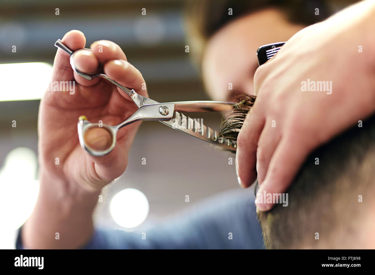 Coiffure Banque D'Images