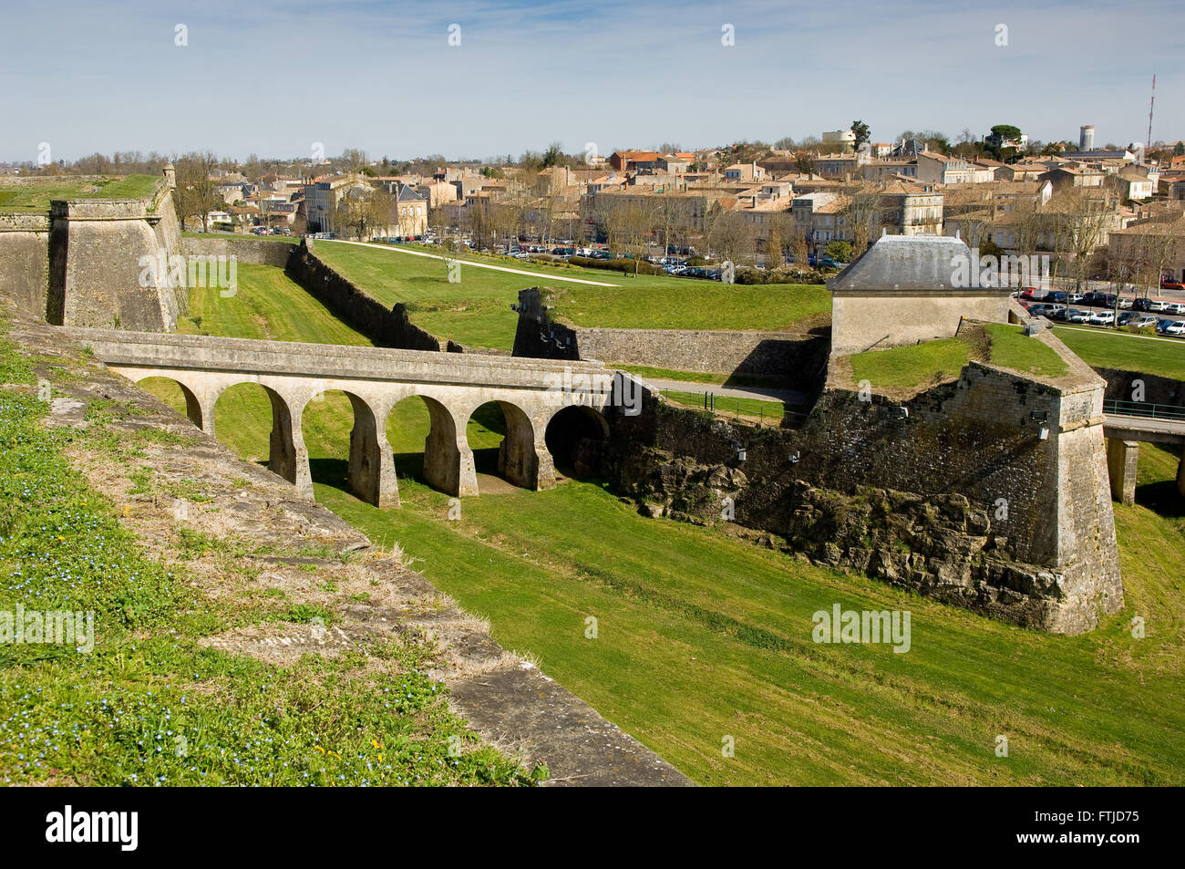 Citadelle de Blaye, France, Europe, Voyage, Gironde, Vauban Banque D'Images