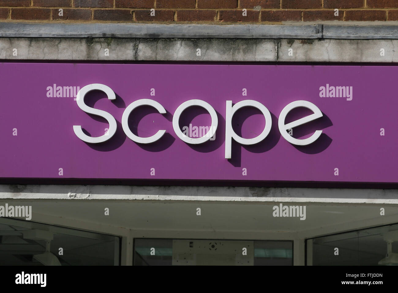 La charité MENTALE PORTÉE Banque D'Images