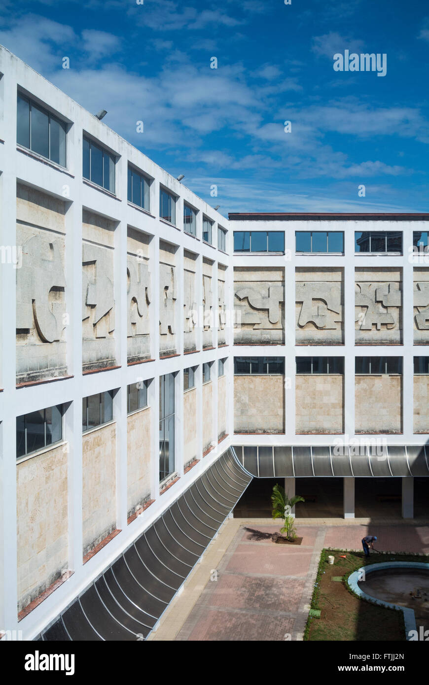 Le Musée National des Beaux-arts de la Havane Cuba Banque D'Images