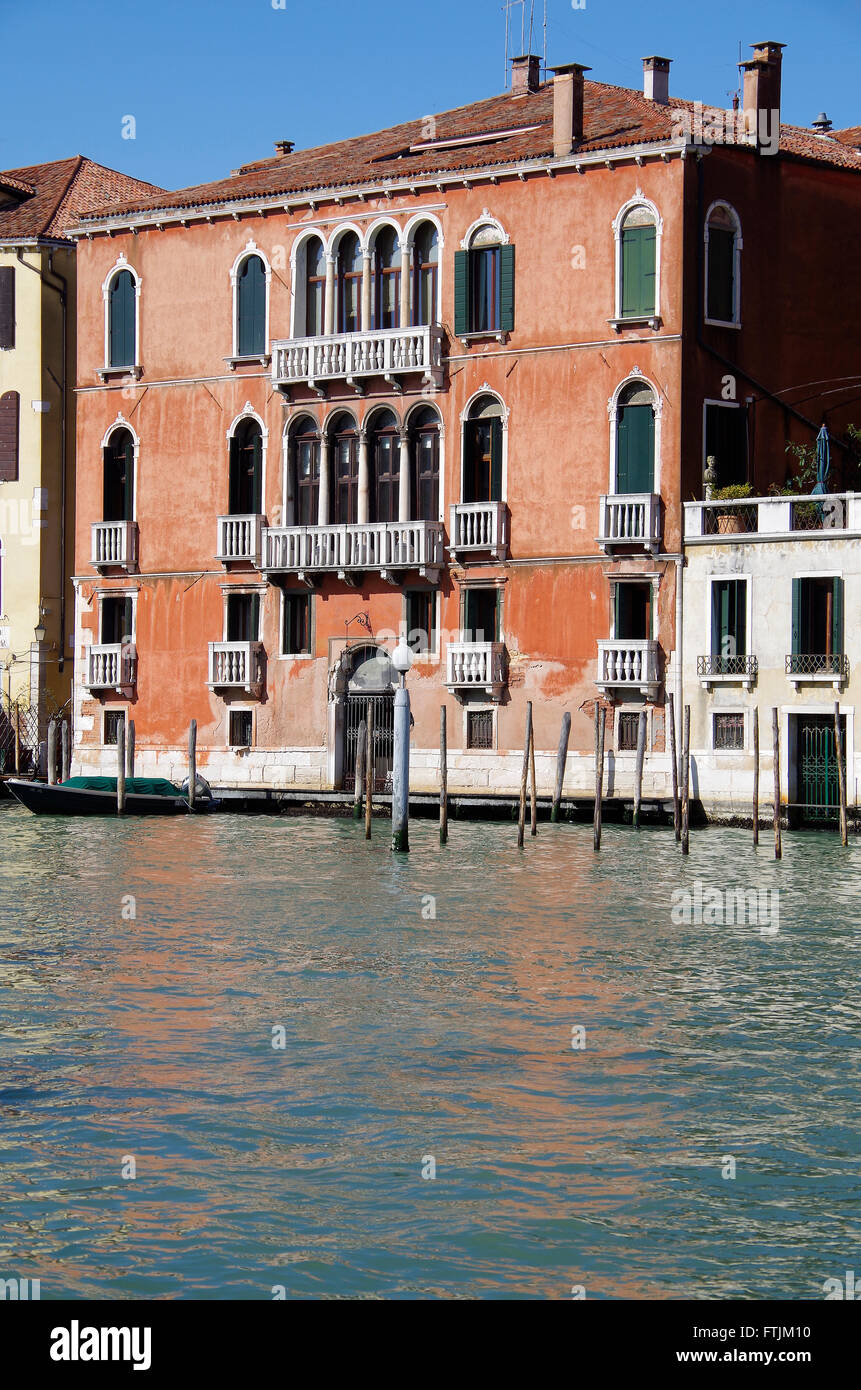 Venise Italie Palazzo Giustiniani-Persico Banque D'Images