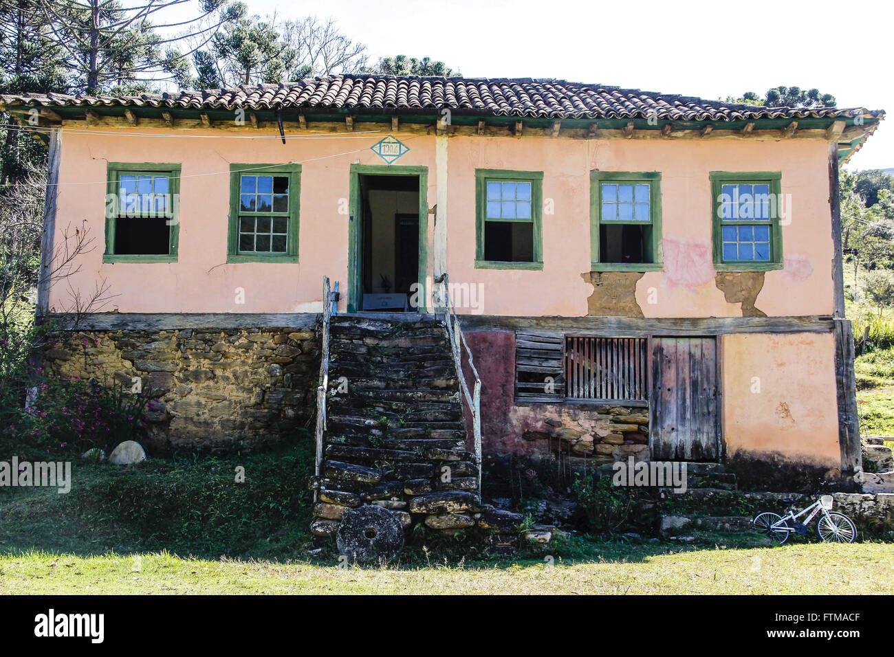 Maison construite en 1904 - Siège de l'AMA - Association des Résidents et Amis de Matutu Banque D'Images