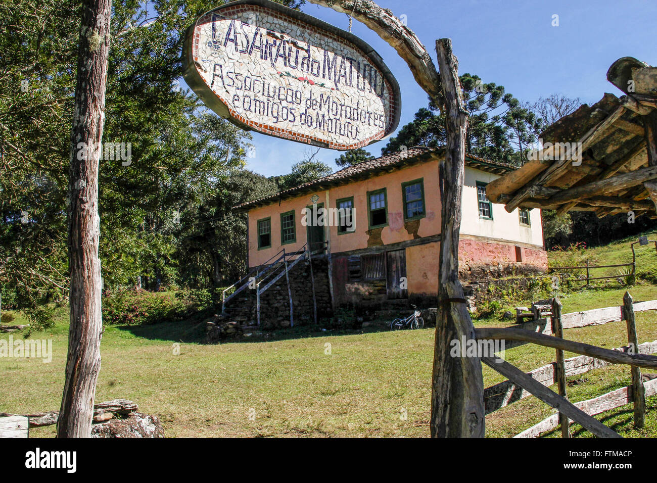 Maison construite en 1904 - Siège de l'AMA - Association des Résidents et Amis de Matutu Banque D'Images