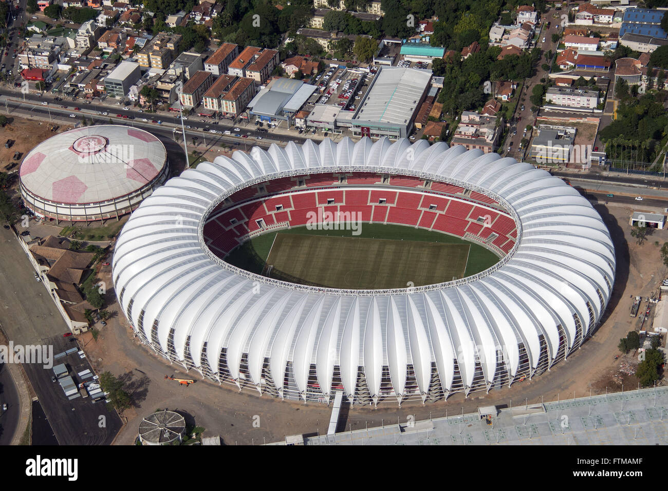 L'Estadio Jose Pinheiro Borba également connu sous le nom de Gigante da Beira-Rio Banque D'Images