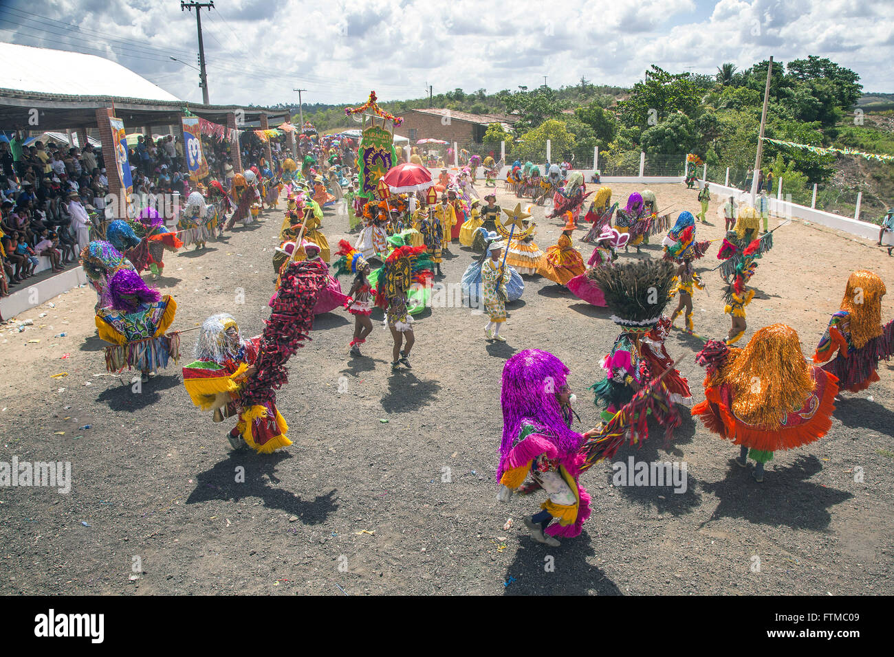 Présentation de Maracatu Rural Banque D'Images