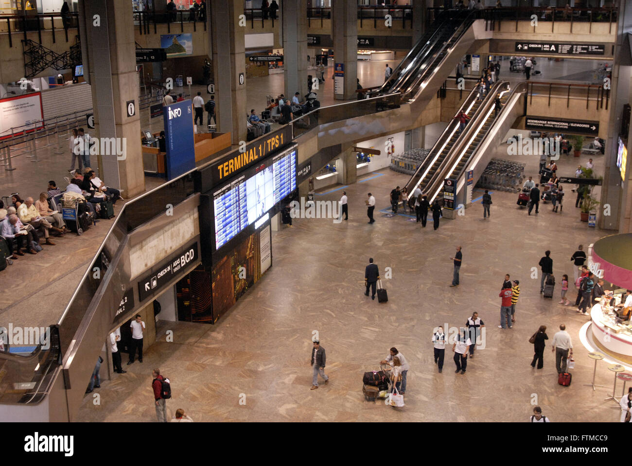 L'Aéroport International de São Paulo - Guarulhos International Banque D'Images