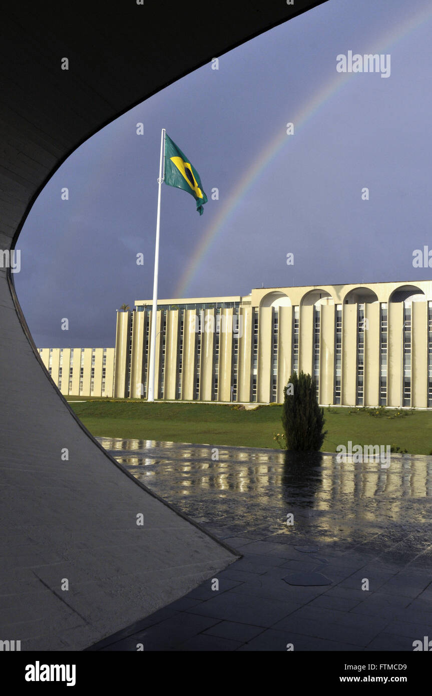 Siège de l'armée brésilienne - Praça Duque de Caxias - Urbain Secteur militaire Banque D'Images