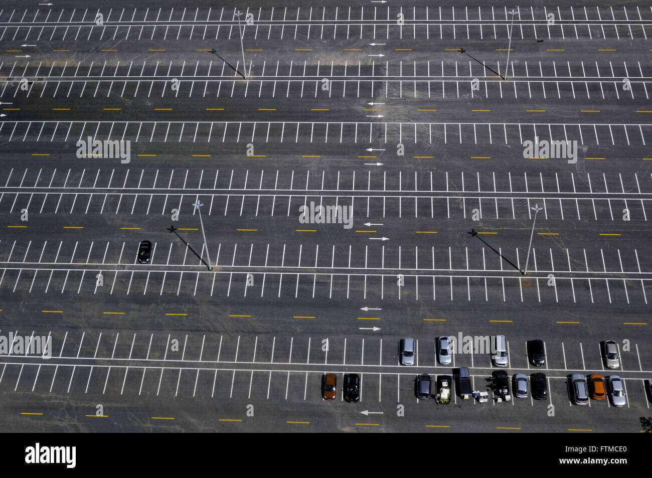 Tour Parking Télévision numérique aussi appelé Flor do Cerrado Banque D'Images