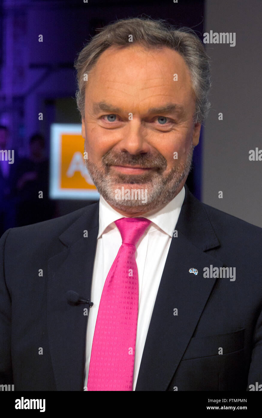 JAN BJÖRKLUND, chef de l'libéraux suédois Banque D'Images