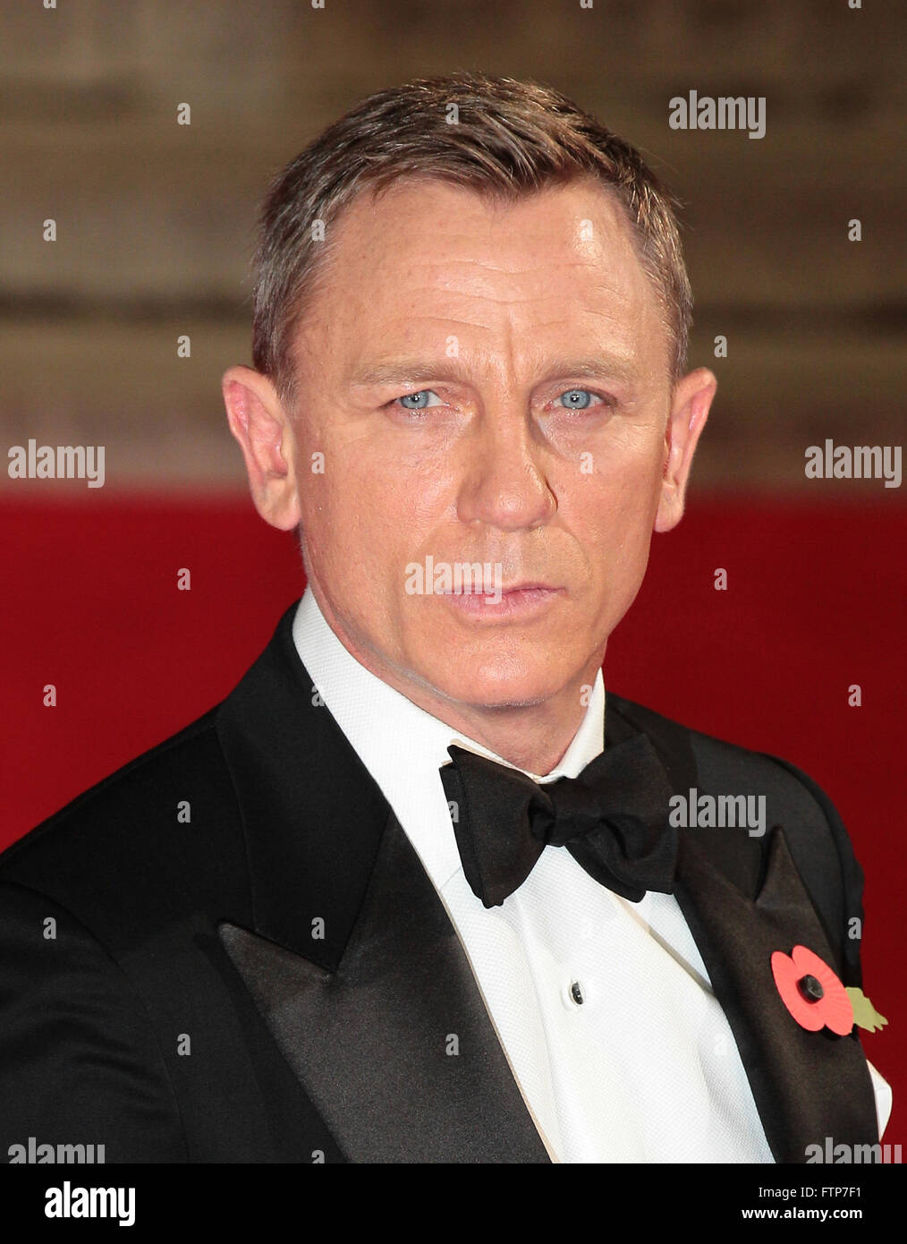 Londres, Royaume-Uni, le 26 Oct 2015 : Daniel Craig James Bond assiste à spectre CTBF premiere film à Londres Banque D'Images