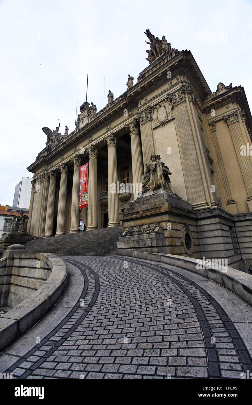 Palacio Tiradentes siège de l'Assemblée législative de l'État de Rio de Janeiro - ALERJ Banque D'Images