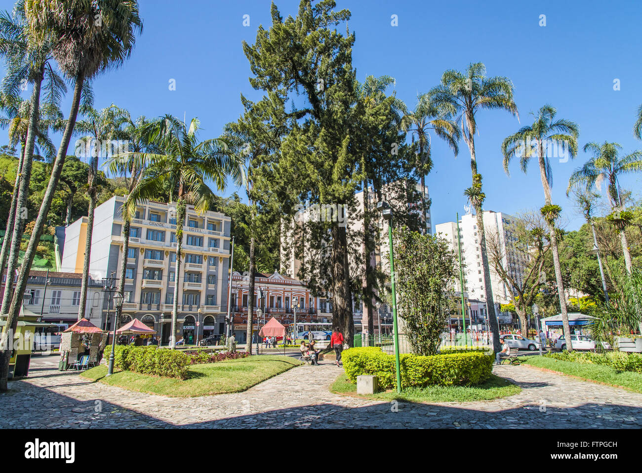 Praca Expedicionarios du centre-ville historique Banque D'Images