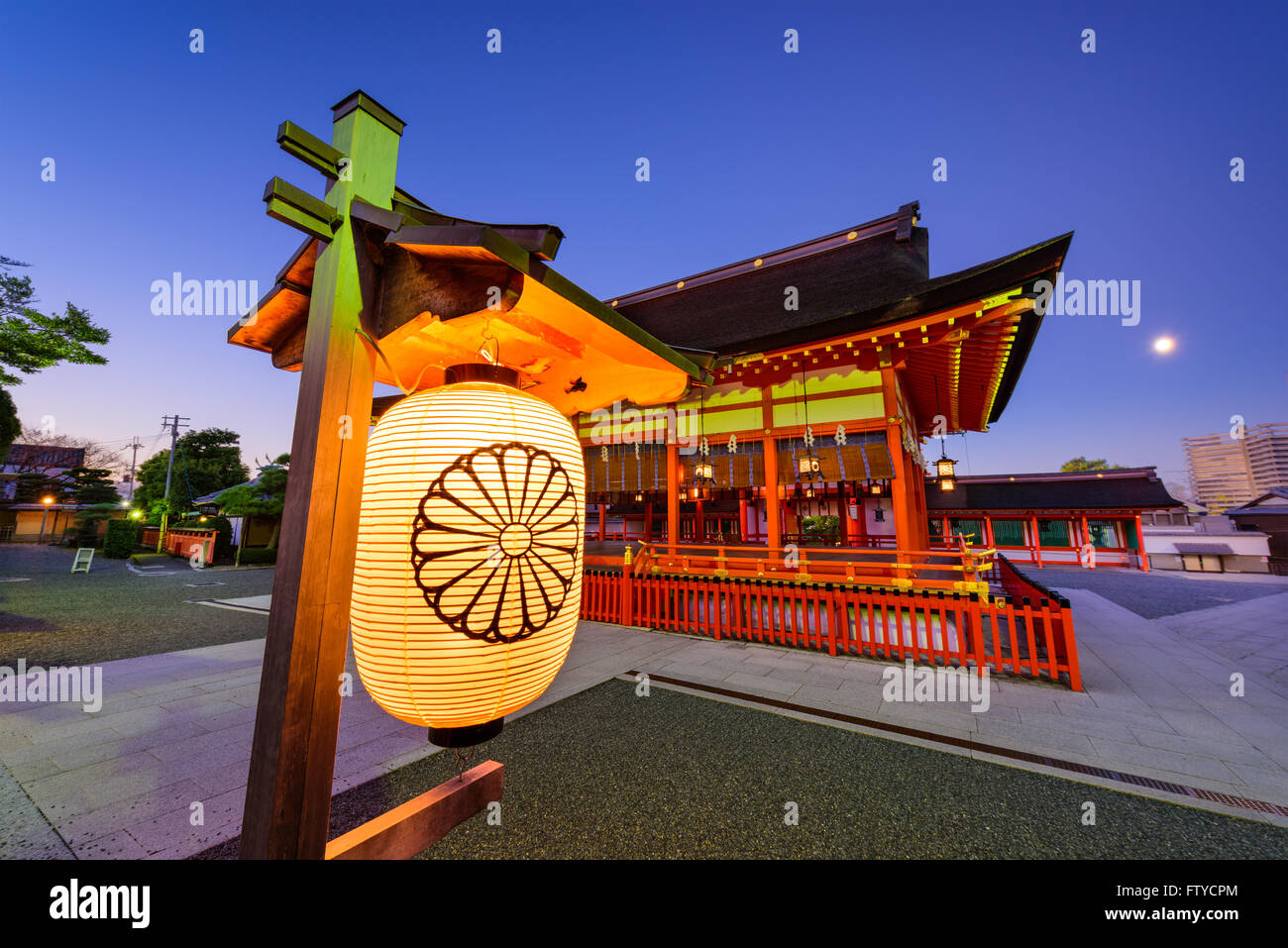 Fushimi Inari Taisha à Kyoto, au Japon. Banque D'Images