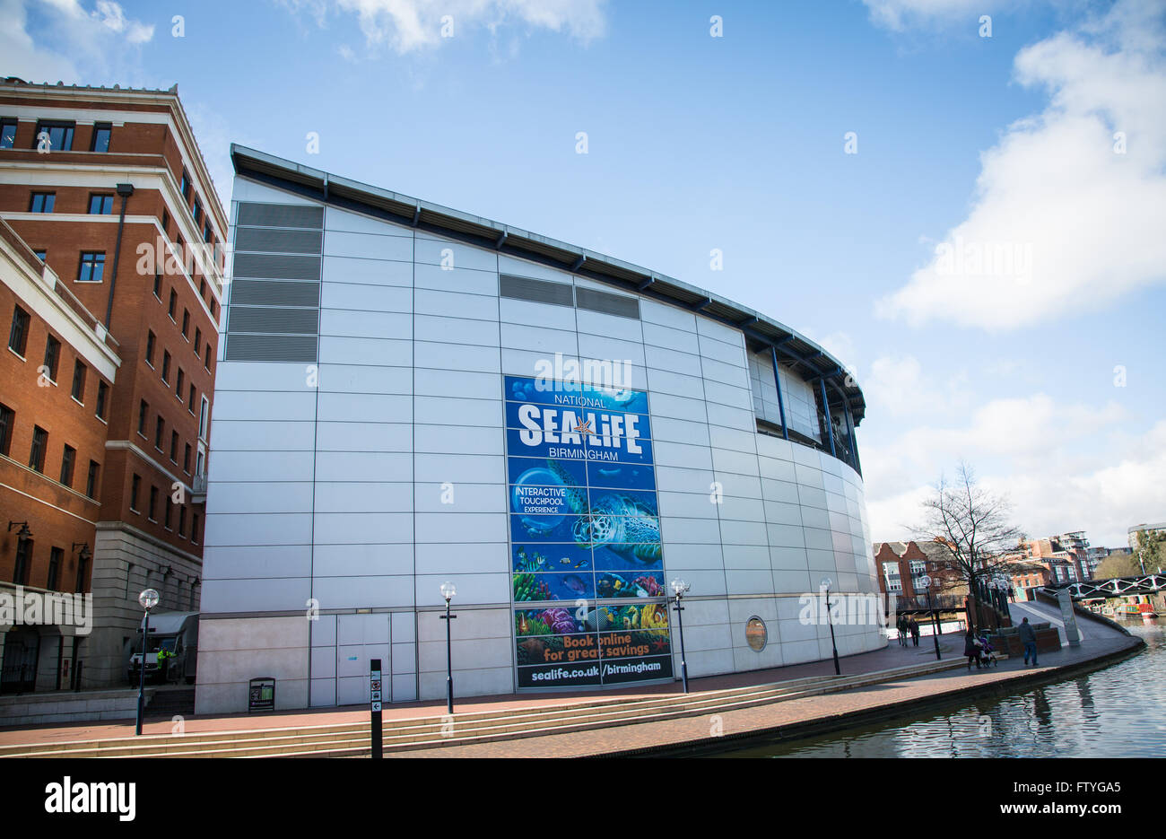 Le National Sea life centre Birmingham. Banque D'Images