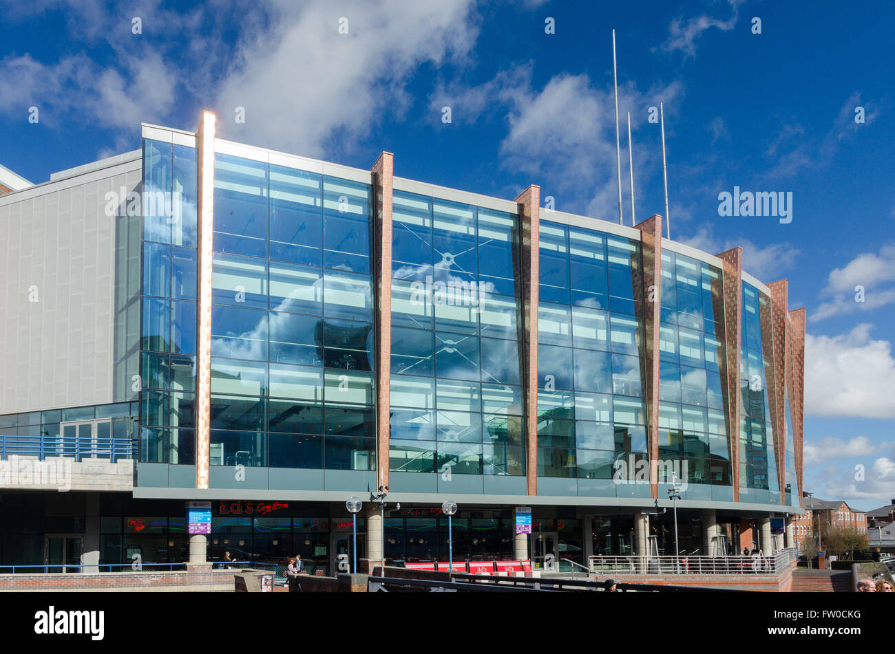 La Barclaycard Arena (anciennement le NIA) à Birmingham Banque D'Images