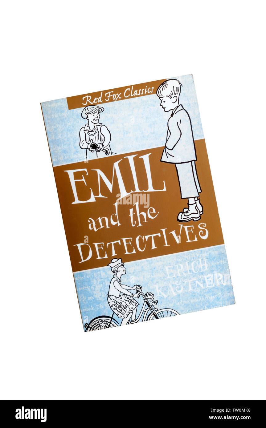 Un exemplaire de poche et Emil les détectives par Erich Kastner. D'abord publié en 1929. Banque D'Images