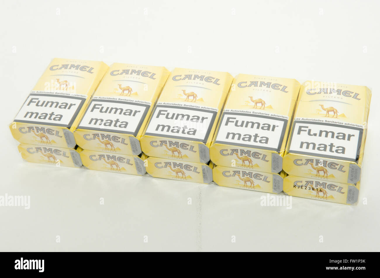 Packet camel cigarettes Banque de photographies et d’images à haute