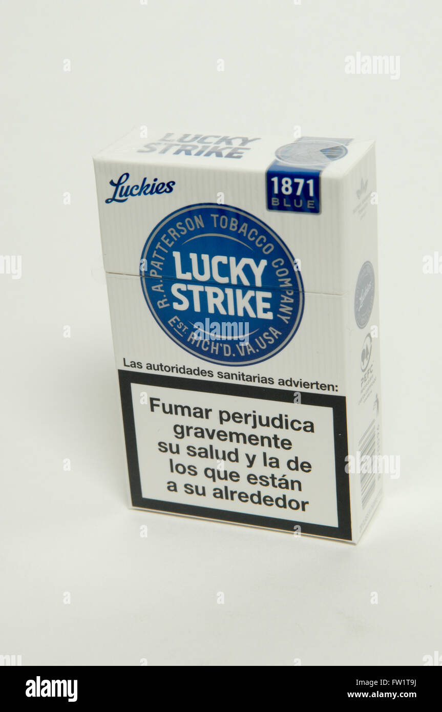 Qu'est-ce que le paquet de cigarettes lucky strike