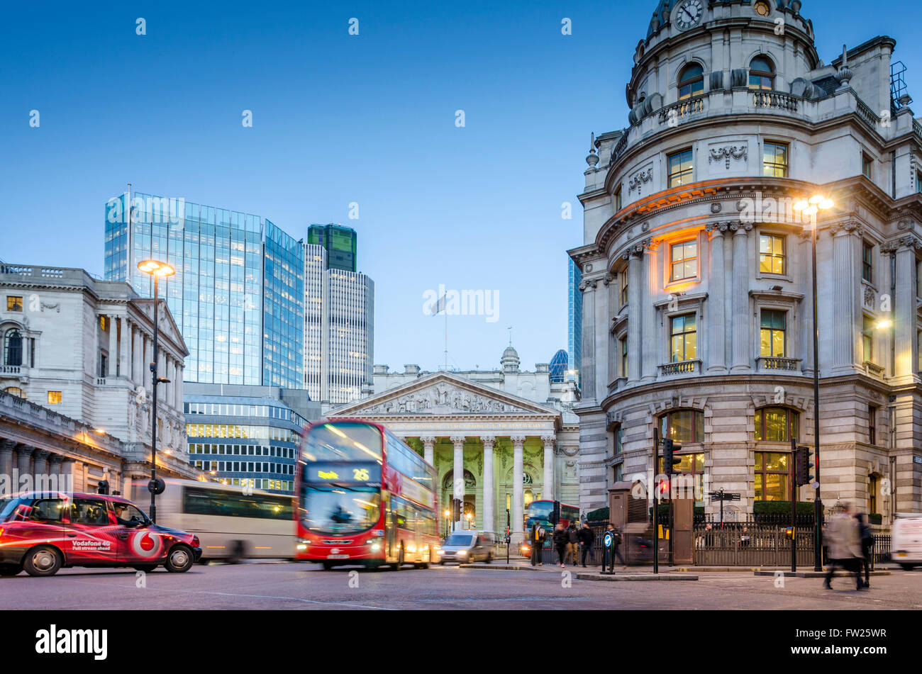 La sortie de la Banque mondiale, la ville de London, UK Banque D'Images