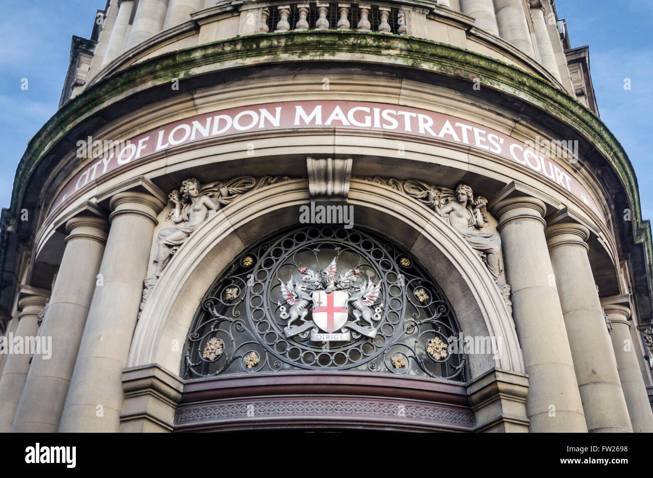 Ville de London Magistrates' Court, London, UK Banque D'Images