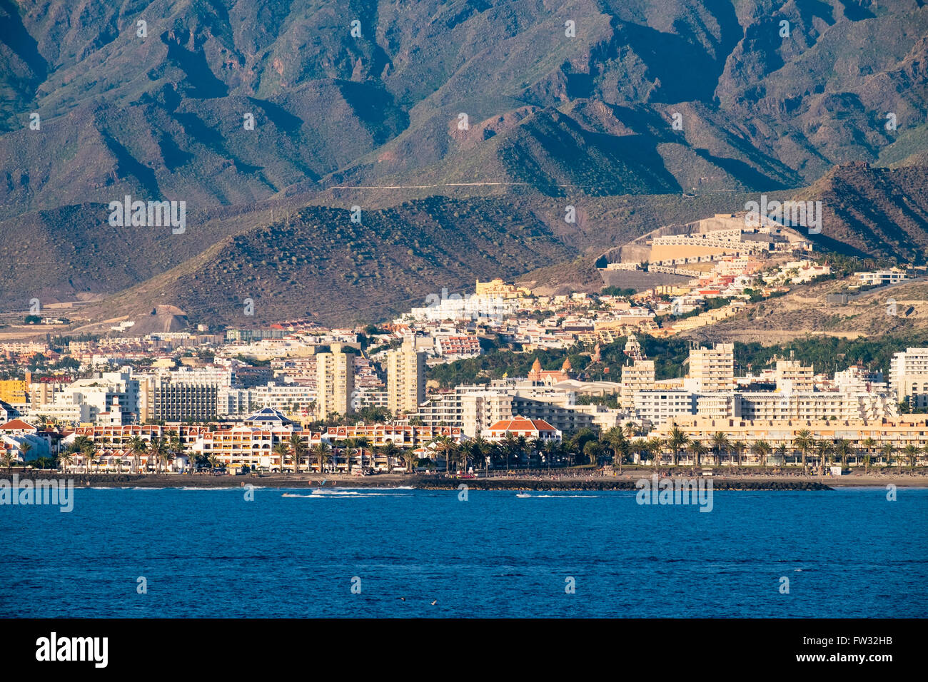 Playa de las Americas, Tenerife, Canaries, Espagne Banque D'Images