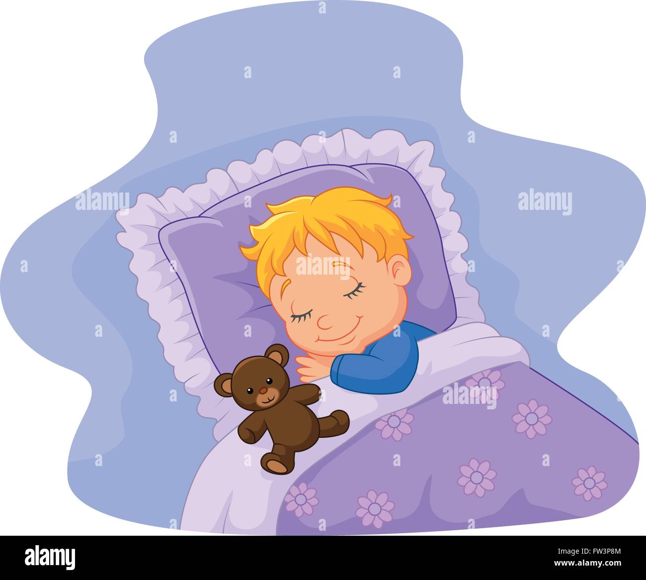 Cartoon Bebe Dormir Avec Ours Image Vectorielle Stock Alamy Cartoon Bebe Dormir Avec Ours Image Vectorielle Stock Alamy