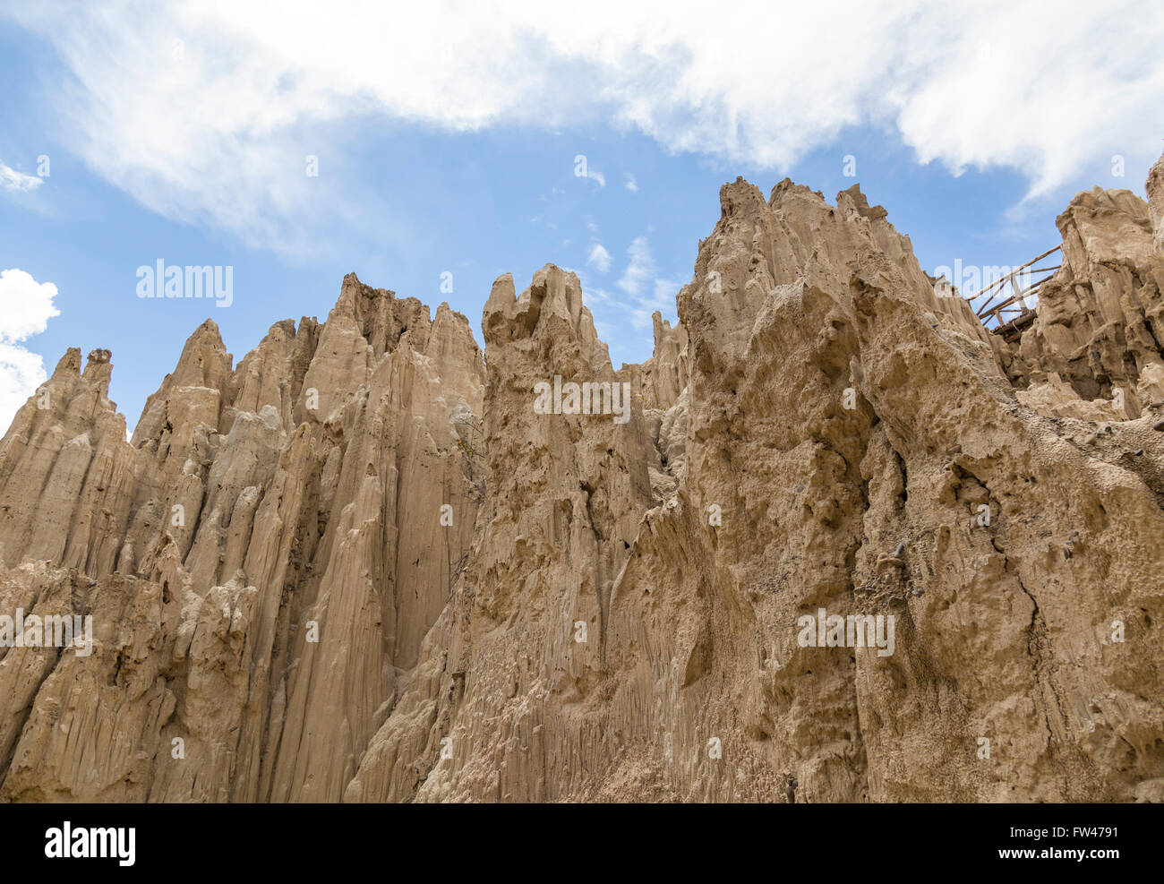 Valle de la Luna, (vallée de la lune), La Paz, Bolivie Banque D'Images