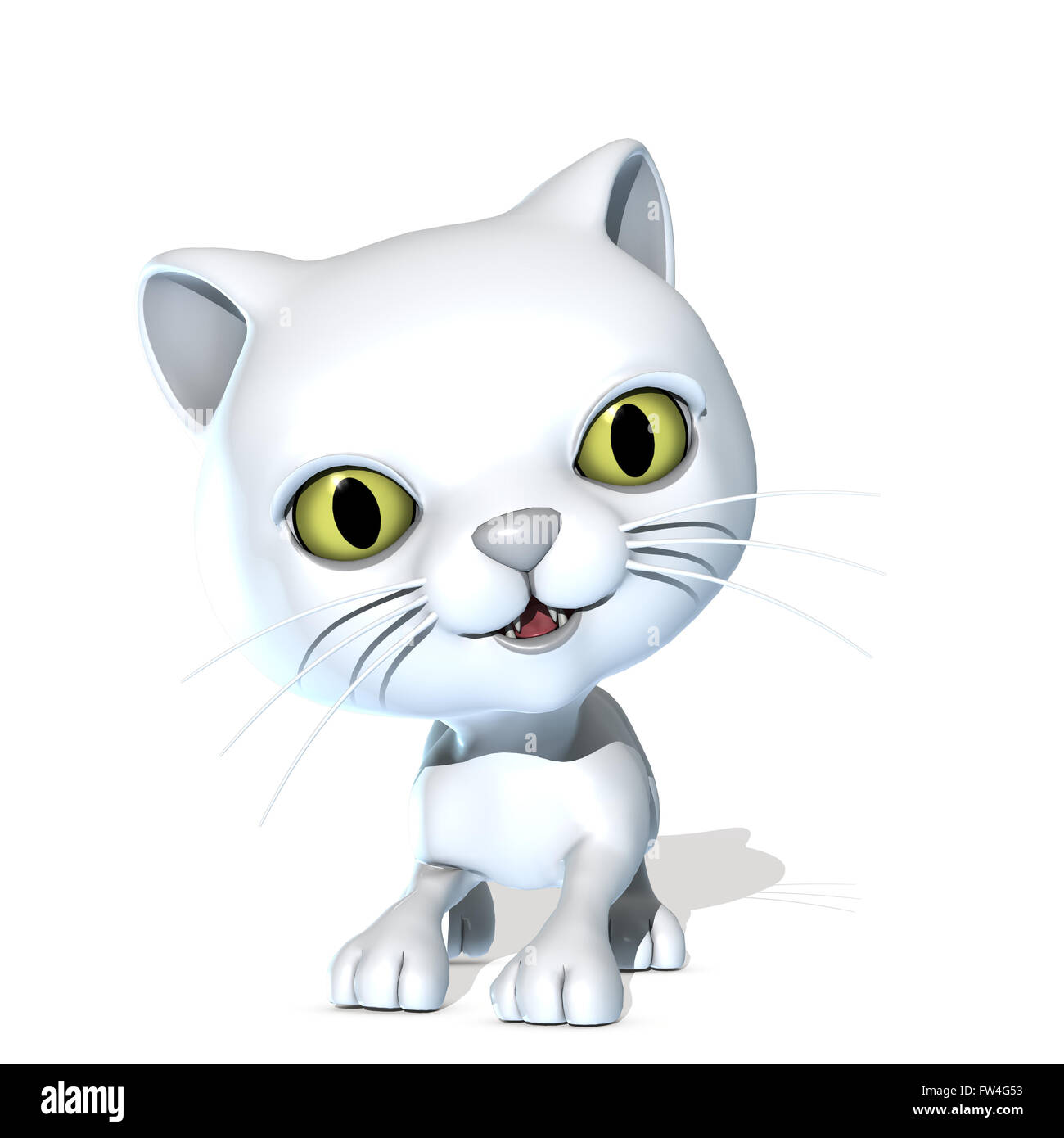 Rendu 3D cute animal fantaisie Banque D'Images