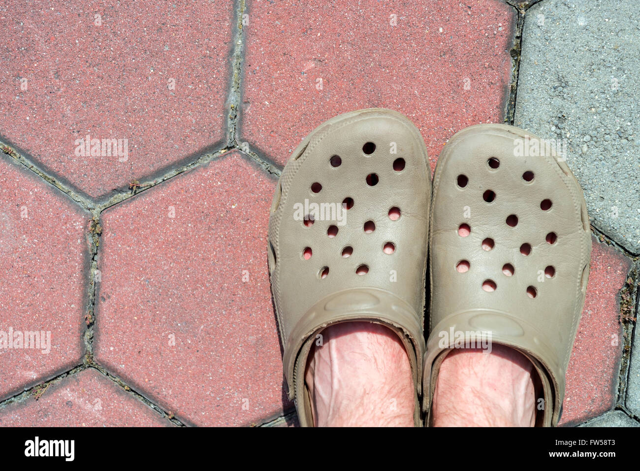 Chaussures Crocs Banque D'Images