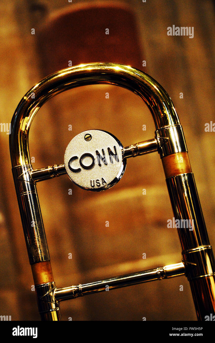 Coulisse d accord de trombone t nor par Conn USA Photo Stock Alamy