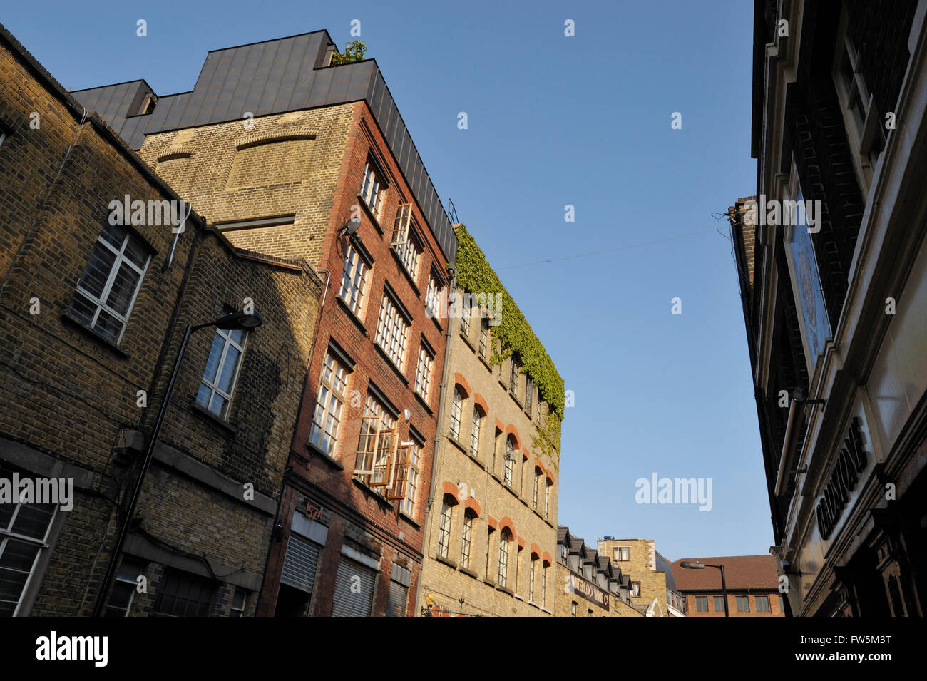 Lant Street, arrondissement, Southwark, Londres. Près de la prison de Marshalsea. Romancier anglais Charles Dickens passé comme un garçon de 12 ans en 1824, alors que son père, John était en prison, à 2 minutes à pied. Banque D'Images