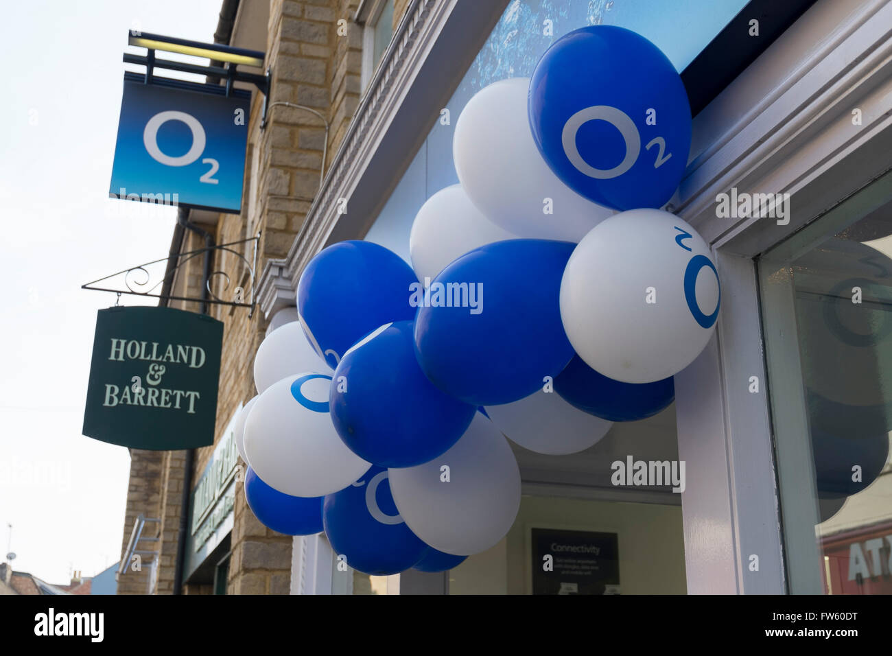 O2 téléphone shop dans la rue de Cricklade, Cirencester, Gloucestershire, Royaume-Uni Banque D'Images