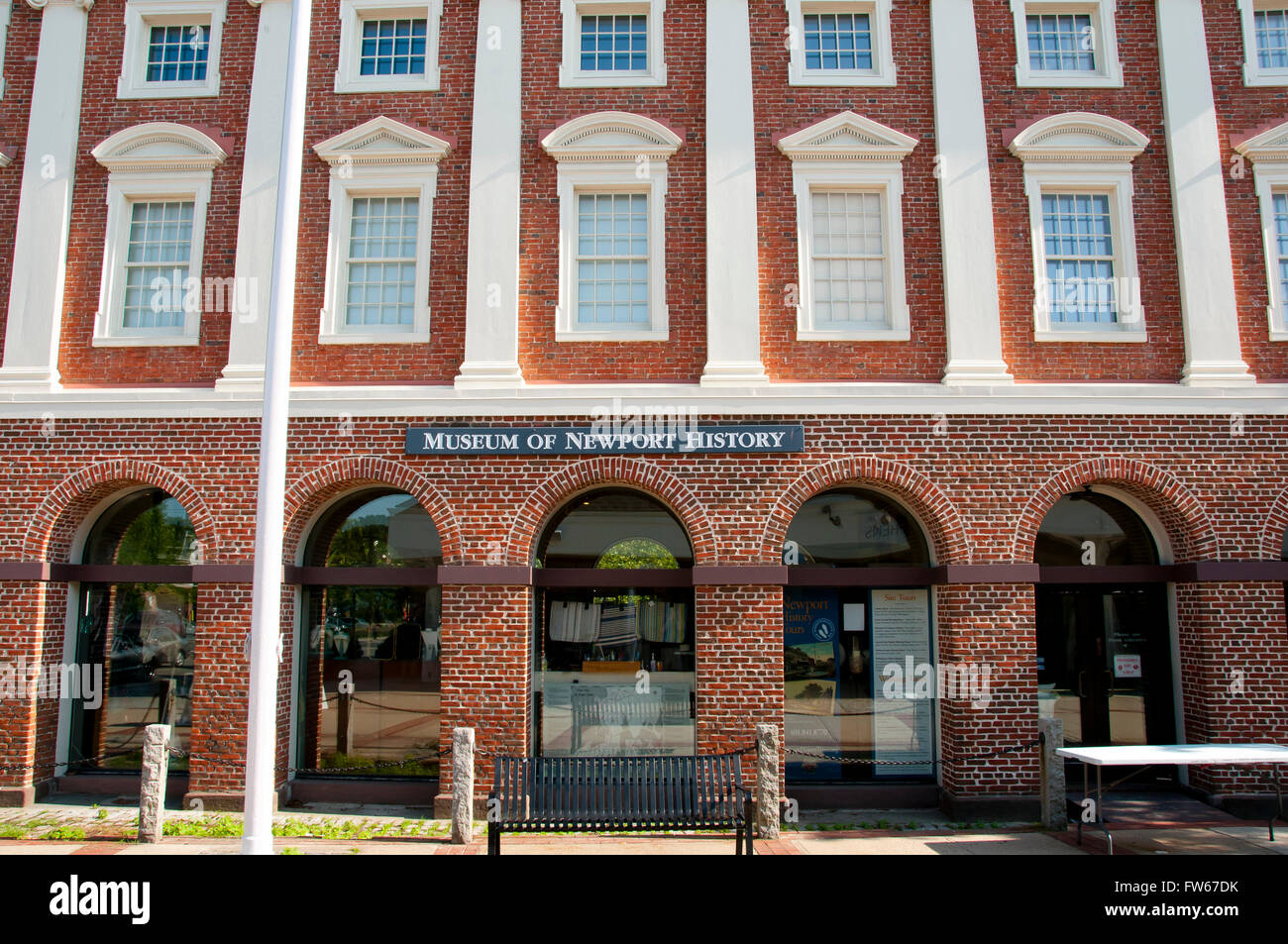Musée d'histoire de Newport - Rhode Island - USA Banque D'Images