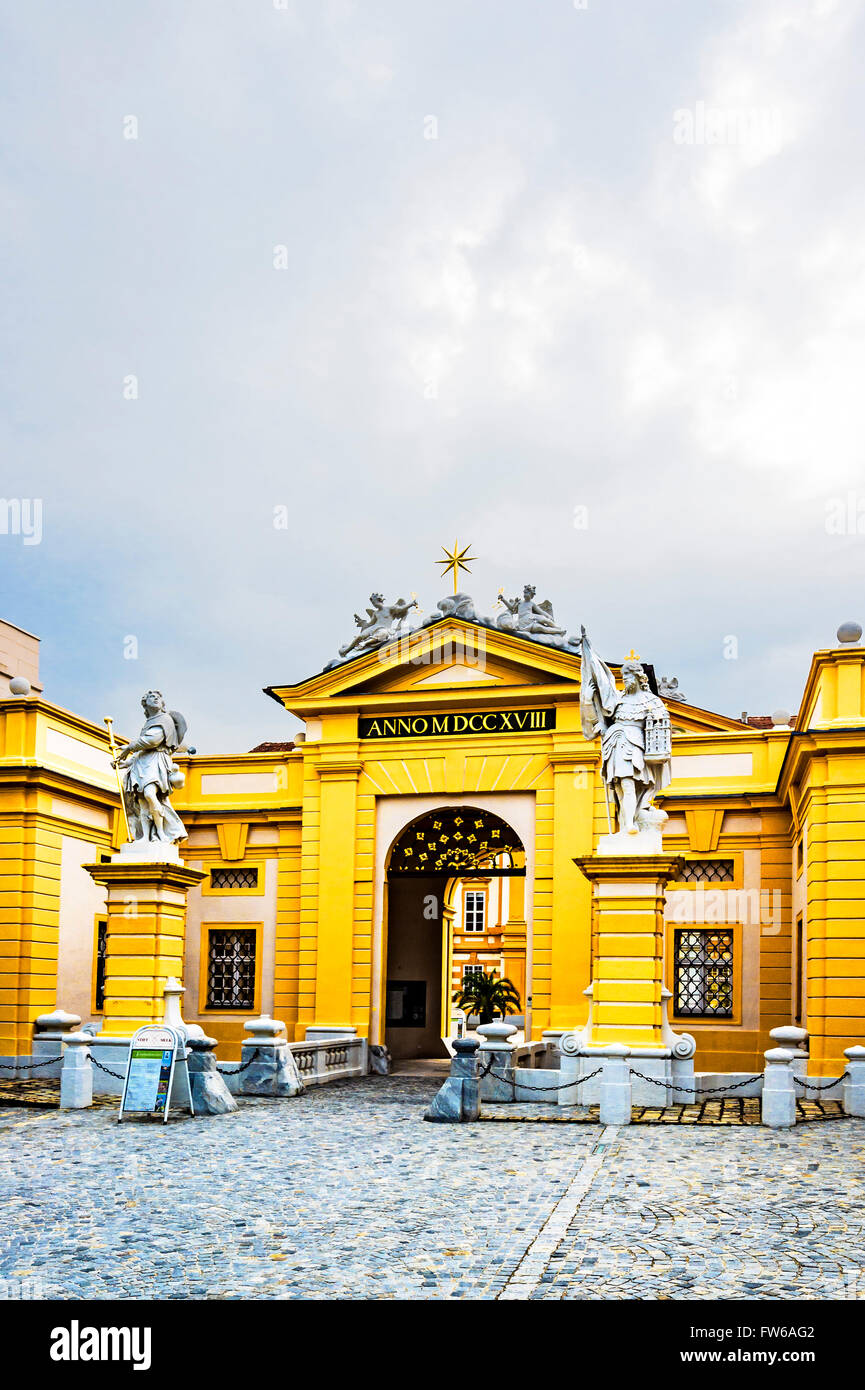 Stift Melk, monastère bénédictin, Wachau, Basse Autriche Banque D'Images