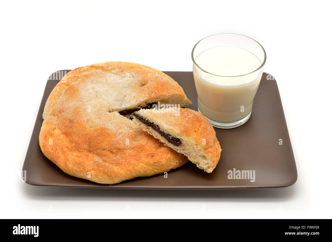 Gâteau traditionnel pour la célébration de la Vierge des Douleurs, Granada, Espagne Banque D'Images