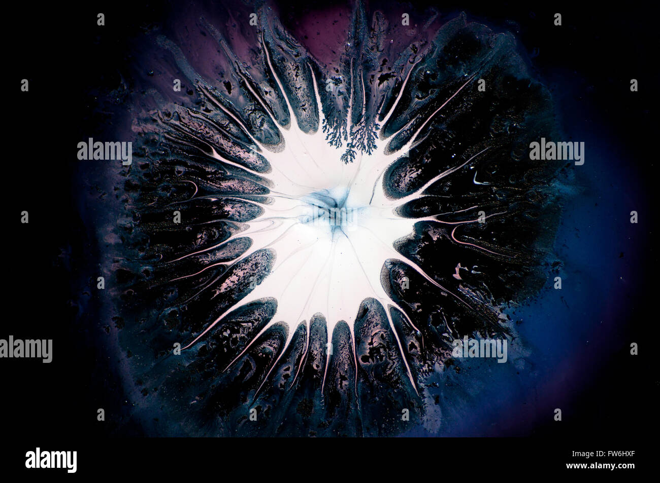 Résumé Photos explosion d'Aquarelle et encre. Banque D'Images