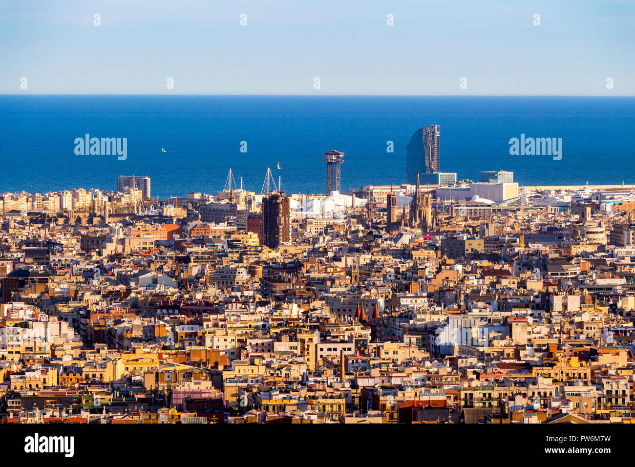 Barcelone, Espagne Banque D'Images