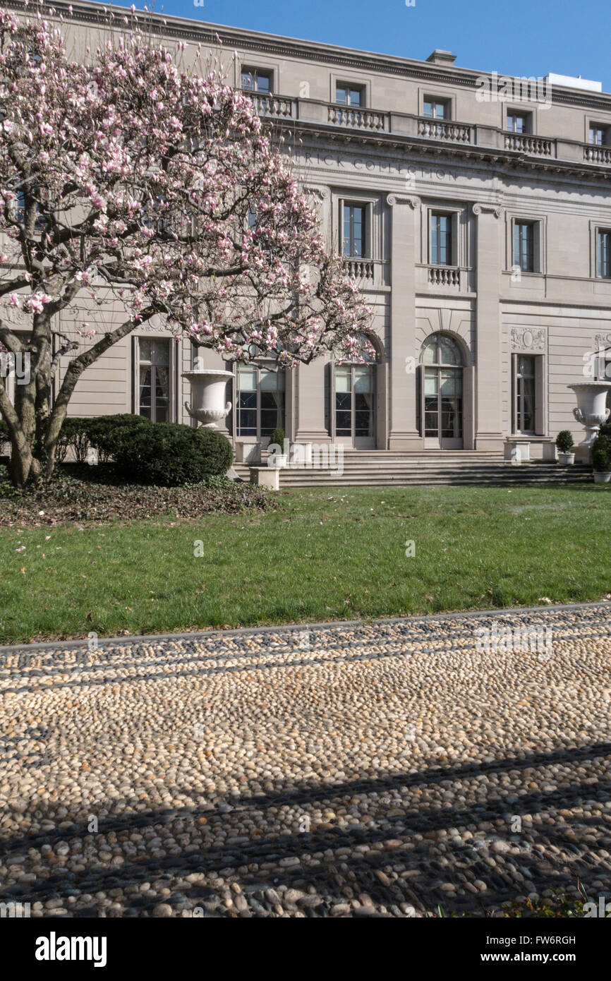 Frick Collection, New York City Museum Banque D'Images