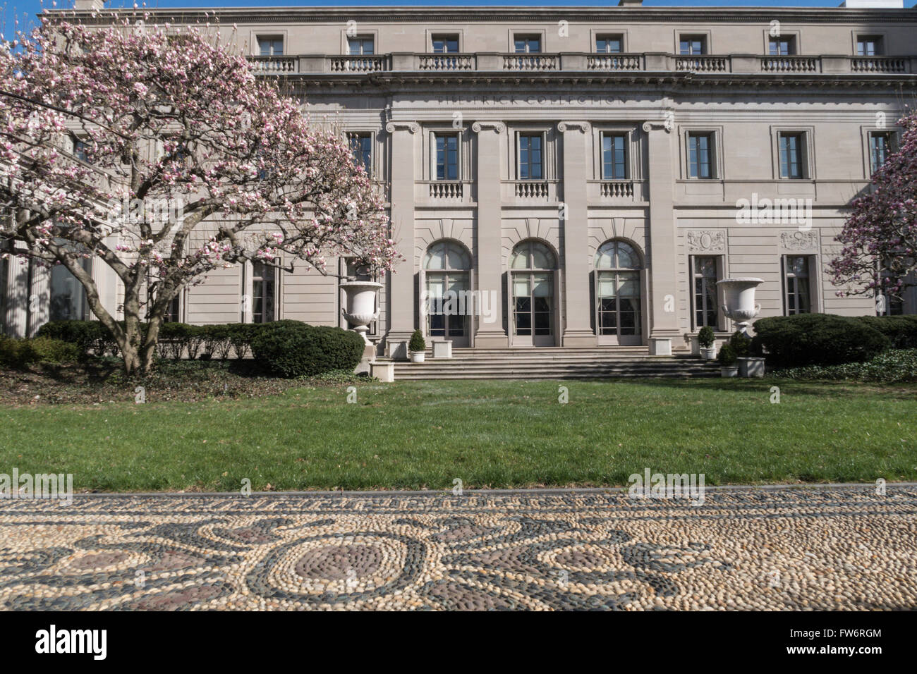 Frick Collection, New York City Museum Banque D'Images